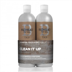 Bed Head For Men Clean Up Duo Set